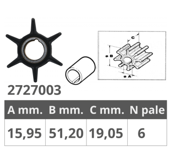 GIRANTE MERCURY 2T 20 HP