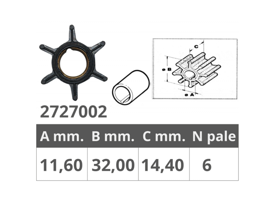 GIRANTE MERCURY 2T DA 4 A 9 HP