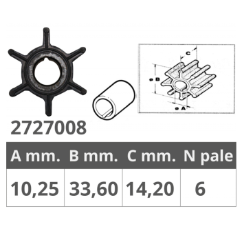 GIRANTE MERCURY 2T TOHATSU 2/4T