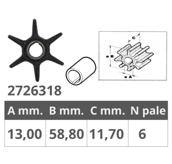 GIRANTE MERCURY 4T 9,9-15 HP