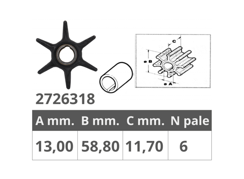GIRANTE MERCURY 4T 9,9-15 HP