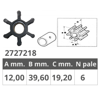 GIRANTE ORIGINALE JABSCO 22405-0001