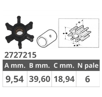 GIRANTE ORIGINALE JABSCO 4528-0001-0003