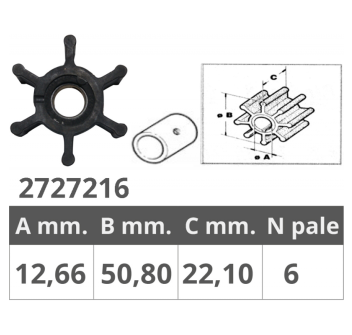 GIRANTE ORIGINALE JABSCO 673-0001-0003