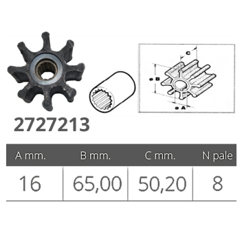 GIRANTE ORIGINALE JABSCO  920-0001-0003