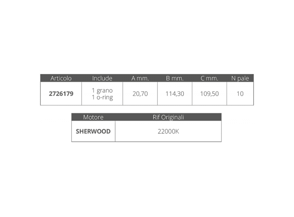 GIRANTE SHERWOOD 22000K