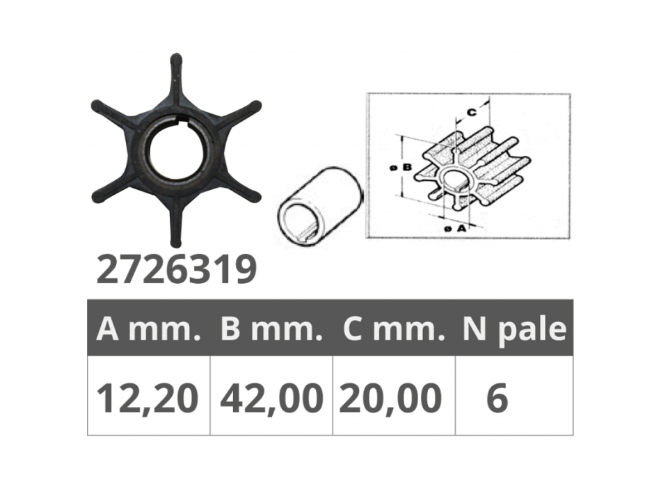 GIRANTE SUZUKI 2T 8-9,9 HP