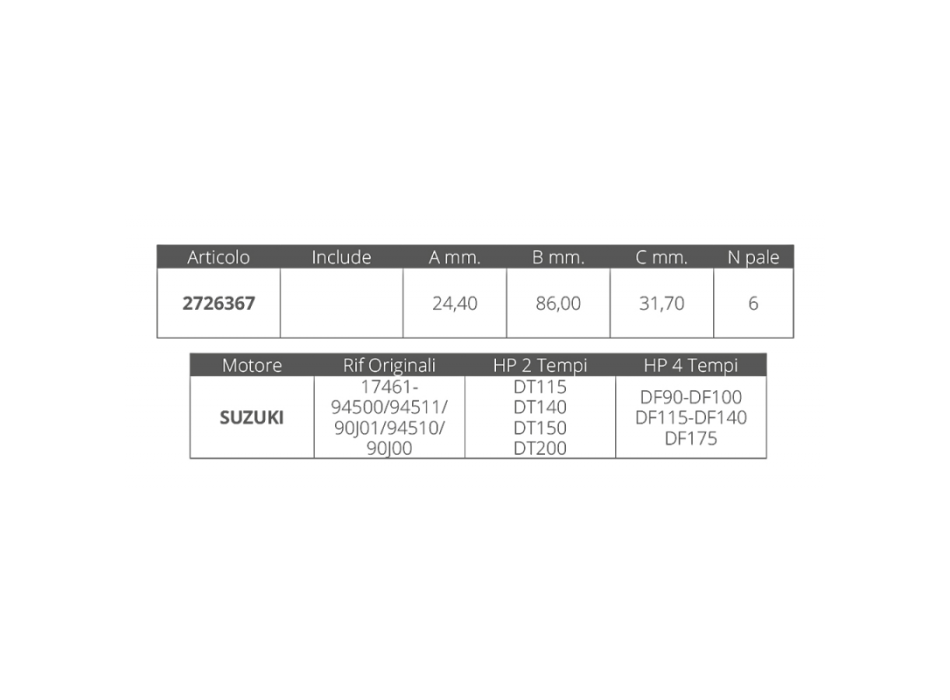 GIRANTE SUZUKI 4T 90-115 HP