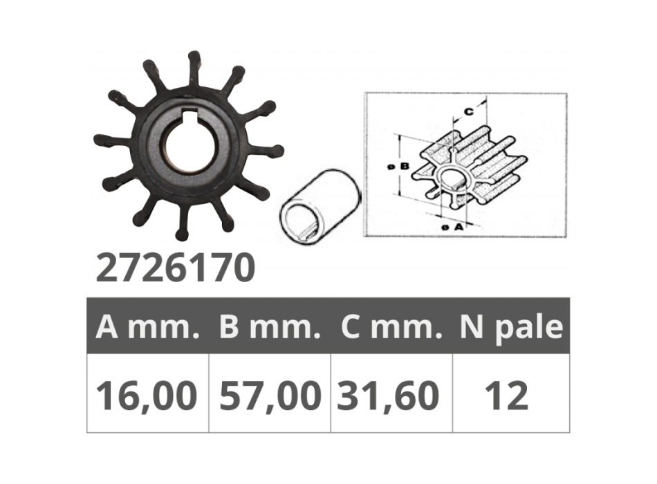 GIRANTE VOLVO RIF.OR.21951350/83118