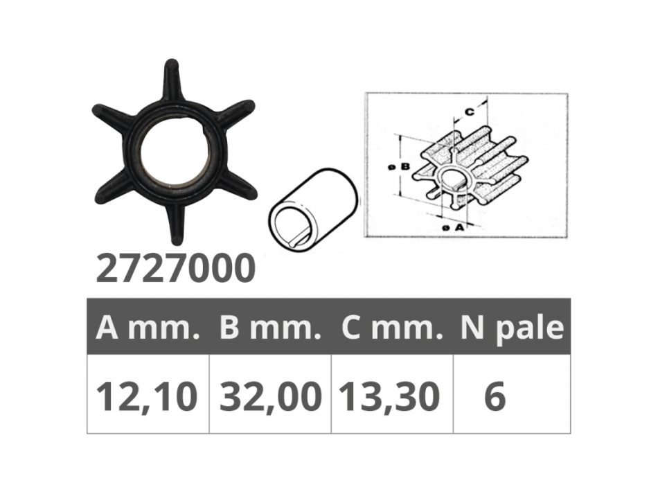 GIRANTE WHITEHEAD 2T 6-12 HP