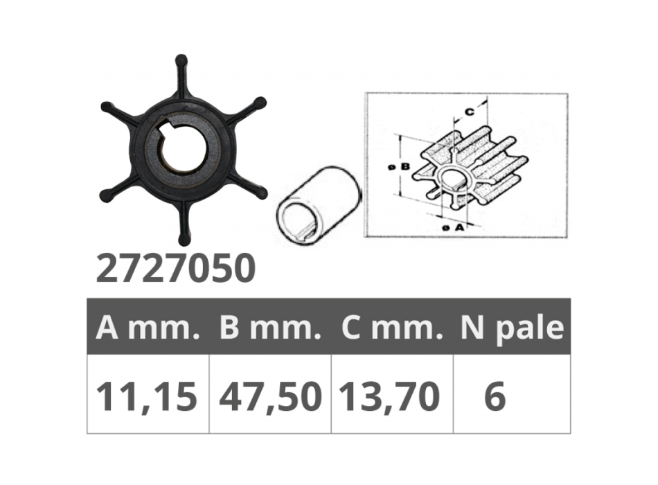 GIRANTE YAMAHA 2T 2 HP