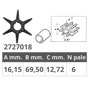 GIRANTE YAMAHA 2T 25-30 HP