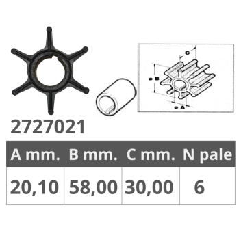 GIRANTE YAMAHA 2T 75-85-90 HP