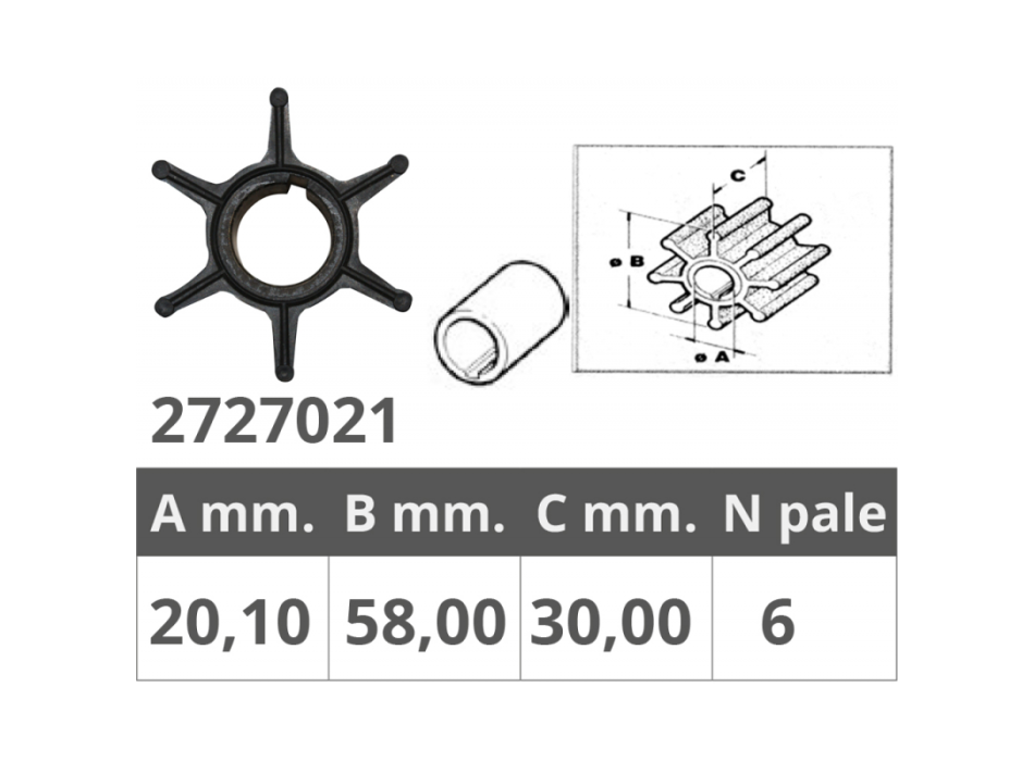GIRANTE YAMAHA 2T 75-85-90 HP
