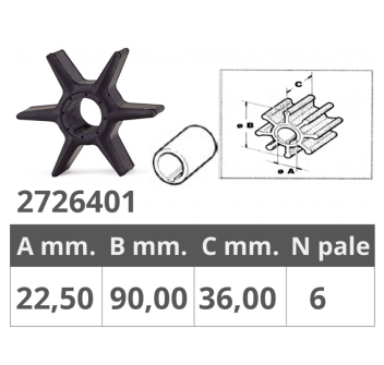 GIRANTE YAMAHA RIF.OR.6CE-44352-00
