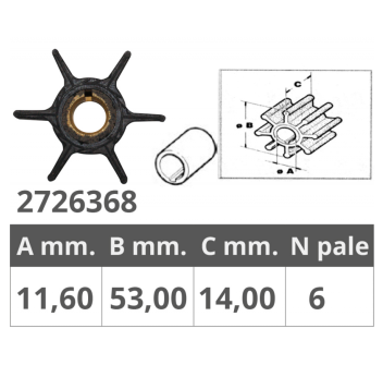GIRANTE YAMAHA/SELVA 4T 6-8 HP