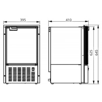 ICE MAKER PORTA BIANCA