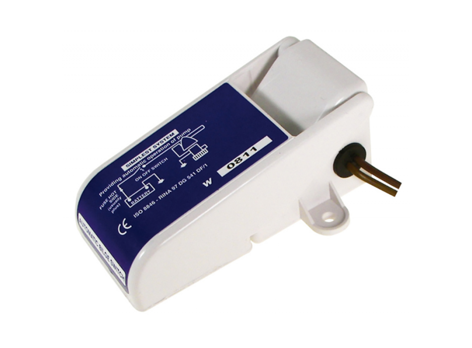 INTERRUTTORE GALLEGGIANTE 12-24 V.