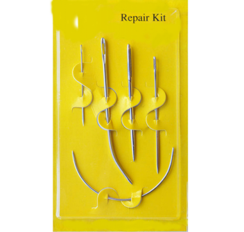 KIT 6PZ AGHI INOX PER CUCITURE