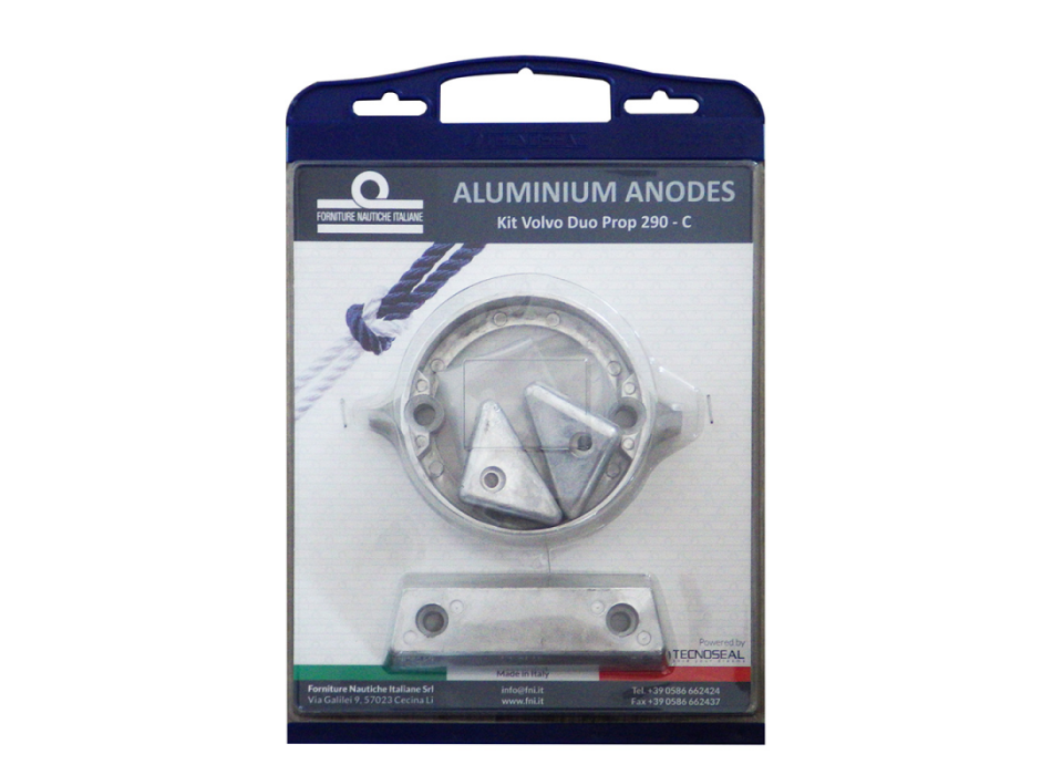 KIT ANODI IN ALLUMINIO