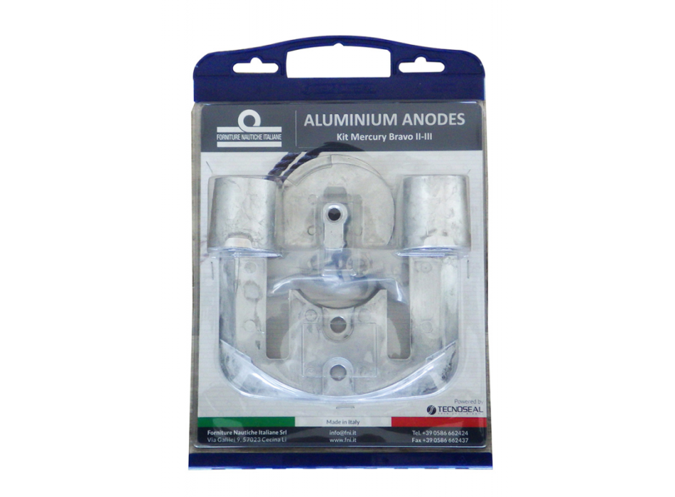 KIT ANODI IN ALLUMINIO