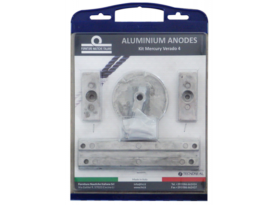 KIT ANODI IN ALLUMINIO
