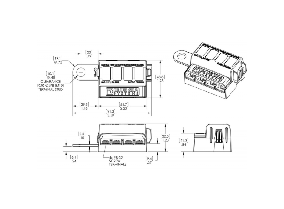 KIT PORTAFUSIBILE ST BLADE