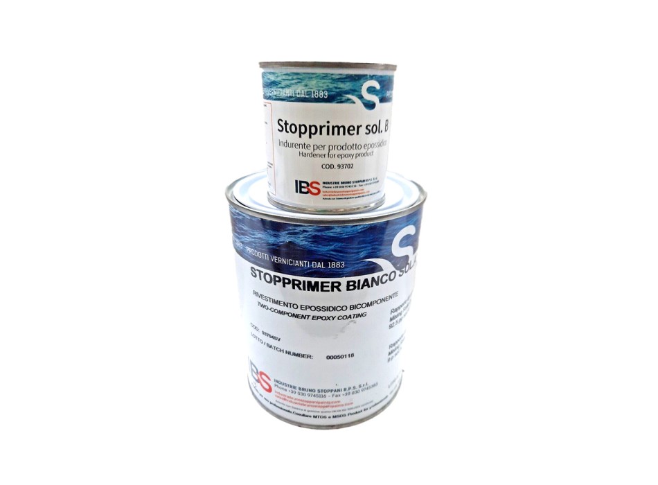 KIT PRIMER STOPPIMER GRIGIO SOL. A+B