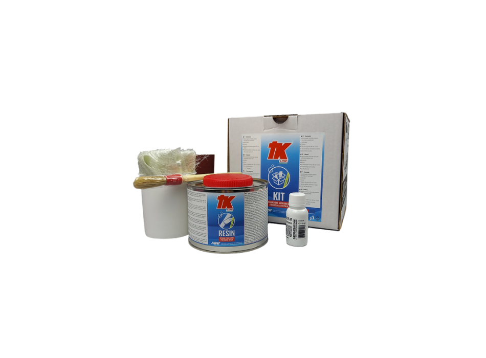 KIT RIPARAZIONE VETRORESINA ML 375