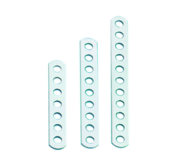 LANDA FORATA INOX MM. 80, Ø FORI 6MM.