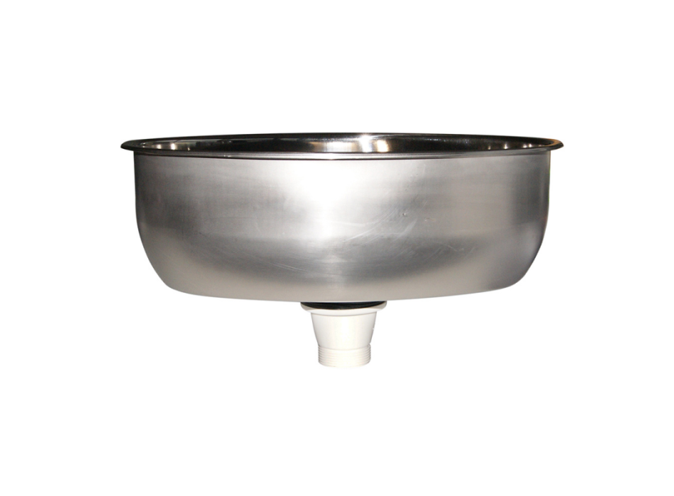 LAVELLO INOX OVALE