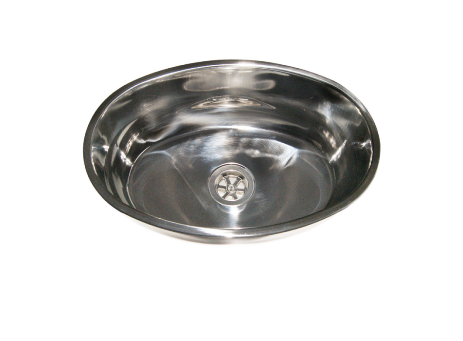 LAVELLO INOX OVALE