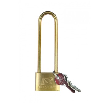 LUCCHETTO OTTONE ARCO LUNGO MM 40X150