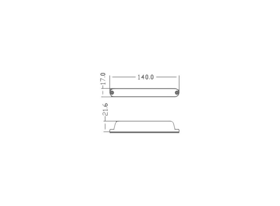 LUCE DI CORTESIA A 6 LED 12V