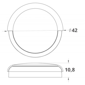 LUCE DI CORTESIA BLU
