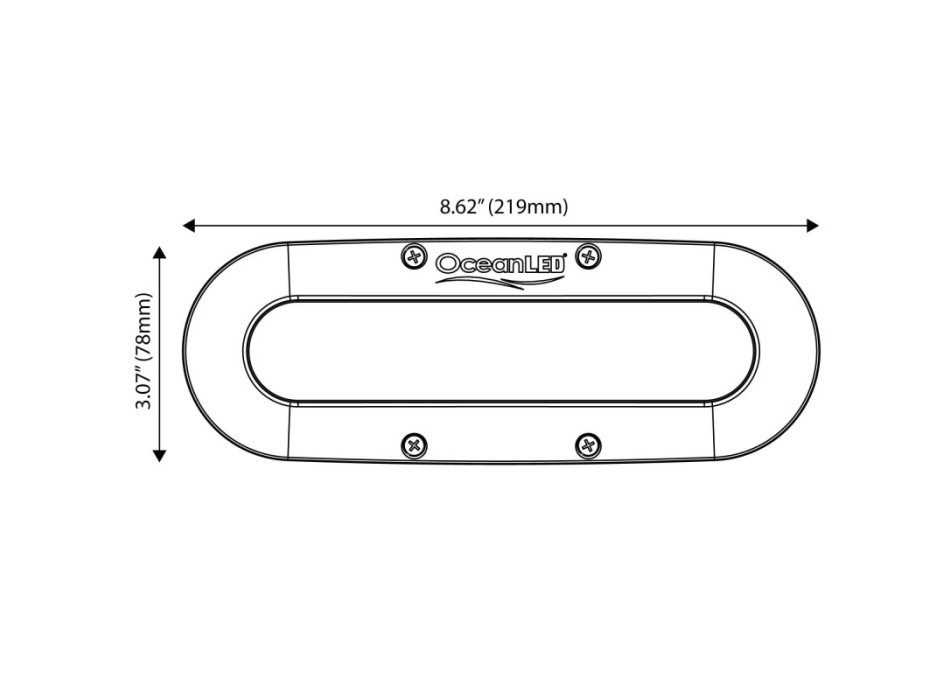 LUCE SUBACQUEA A LED BIANCO ULTRA