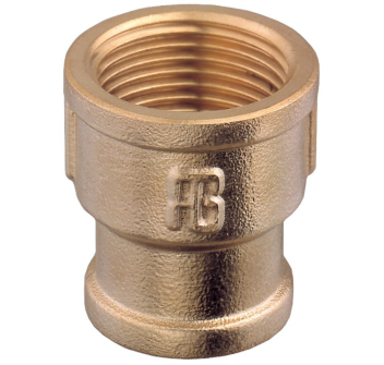 MANICOTTO F-F IN OTTONE DA 1/2 A 3/8