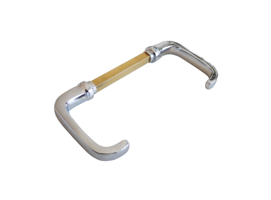 MANIGLIA OTTONE CROMATO