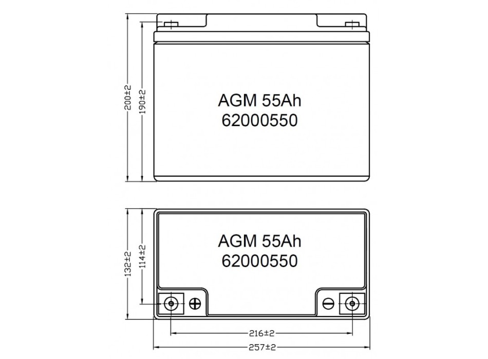 Mastervolt AGM Battery 12/270Ah
