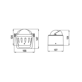 MODELLO BPH2 NERA SU STAFFA