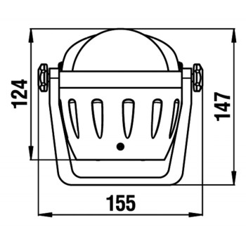 MODELLO BZ1 NERA AD INCASSO
