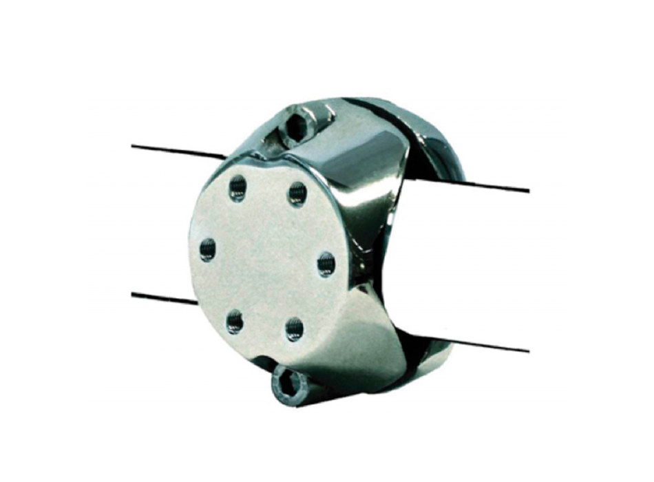 MORSETTO INOX PER TUBI Ø MM.30/35/40