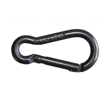 MOSCHETTONE INOX 316 NERO  Ø MM.6x60