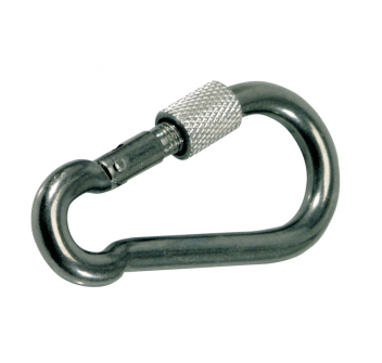 MOSCHETTONE INOX A VITE Ø MM.10X100