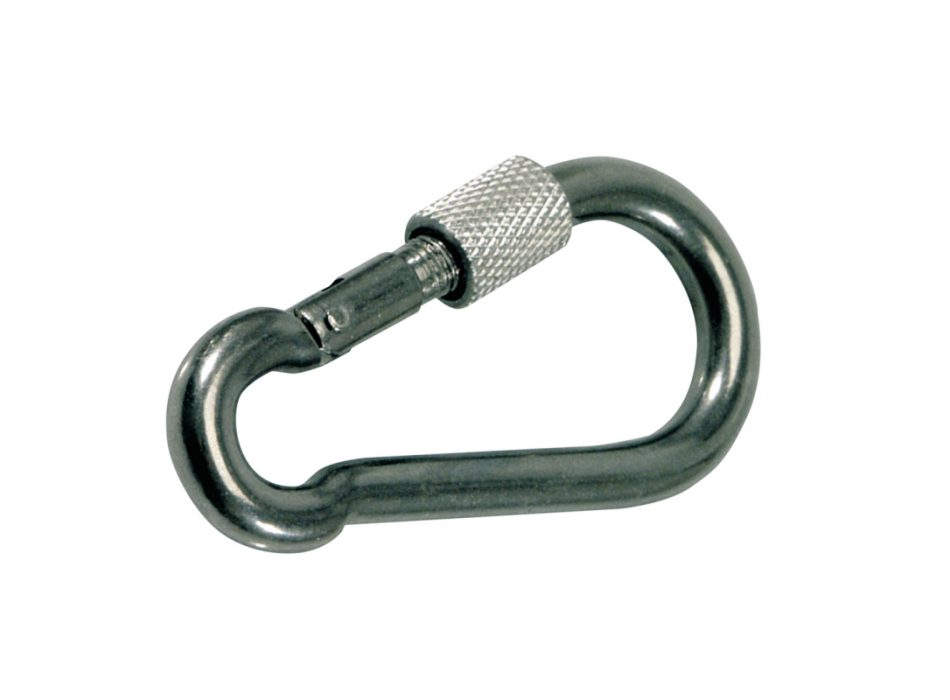 MOSCHETTONE INOX A VITE Ø MM.10X100