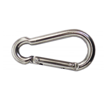 MOSCHETTONE INOX APERTURA TRASVERSALE Ø MM.8