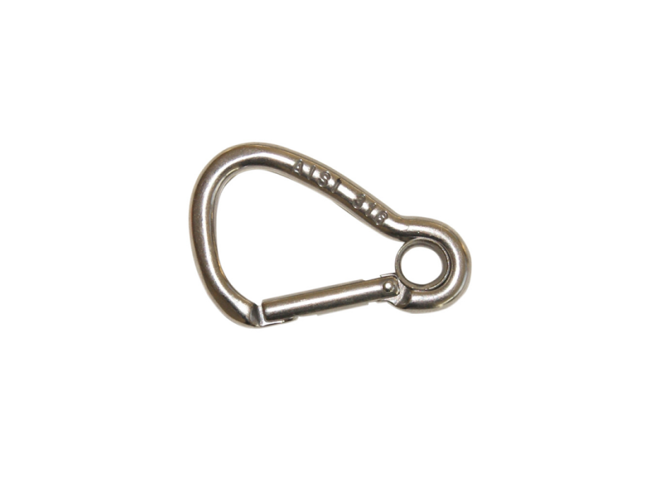 MOSCHETTONE "KONG" INOX CON OCCHIO Ø MM.8X80