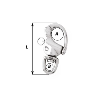 MOSCHETTONE PER SPINNAKER MM 90