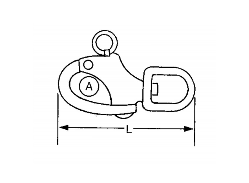 MOSCHETTONE SPINNAKER MM.87