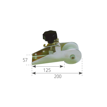 MUSONE DI PRUA INOX MM.120